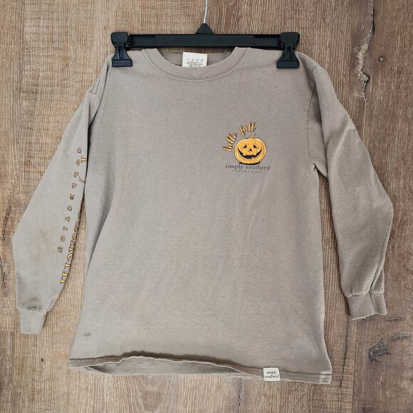 Simply Southern Holiday Halloween / Christmas Long Sleeve Bundle | Youth Medium - Picture 6 of 13